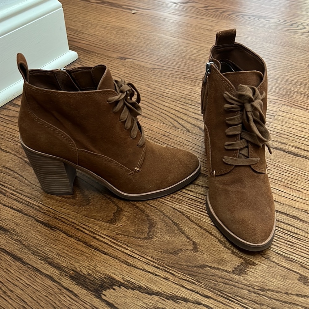 Dolce Vita Brown Wedge Booties